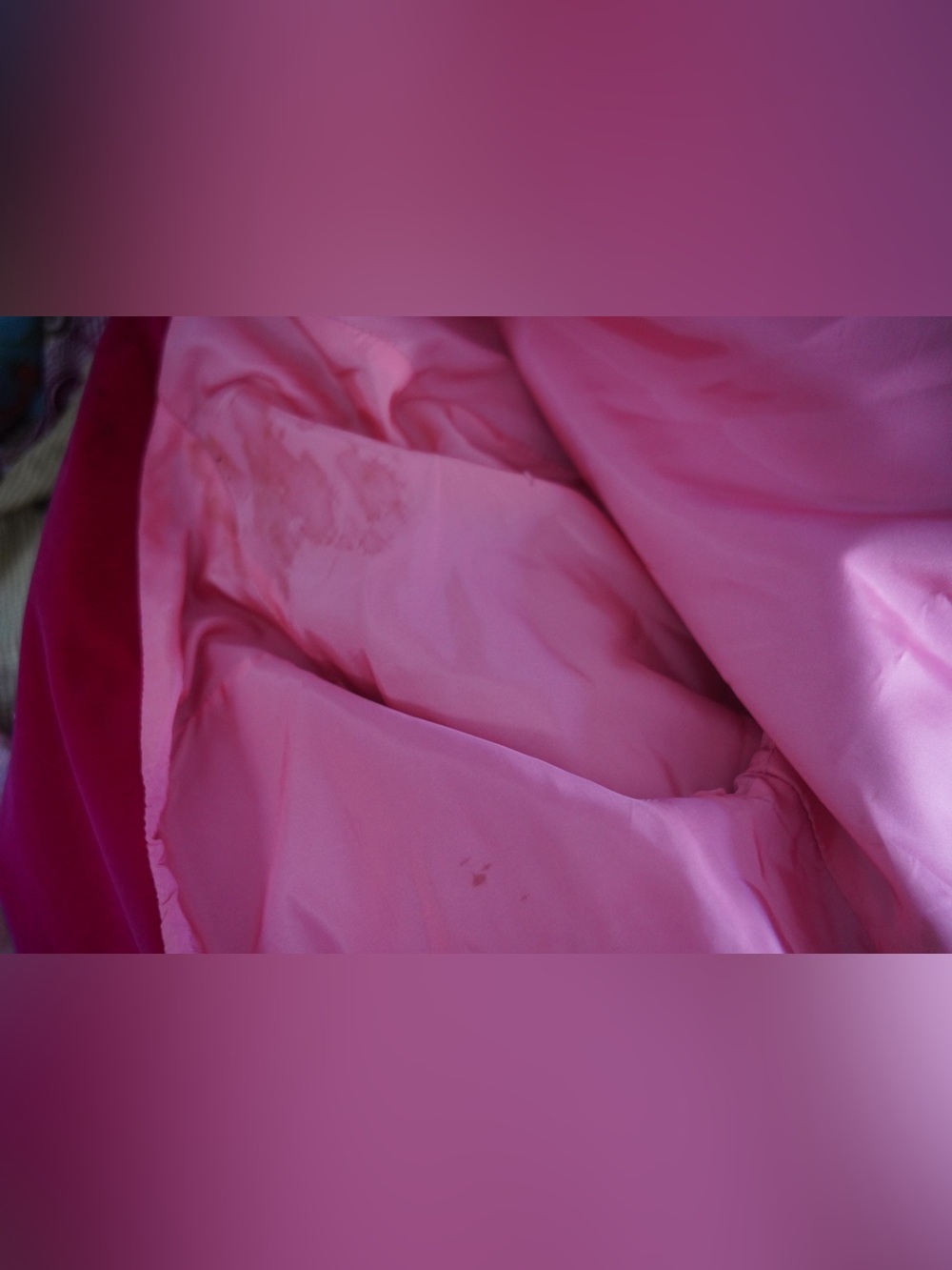 Sport Ease Fashions Red Velvet Coat – Made in Canada - Picture 12 of 12